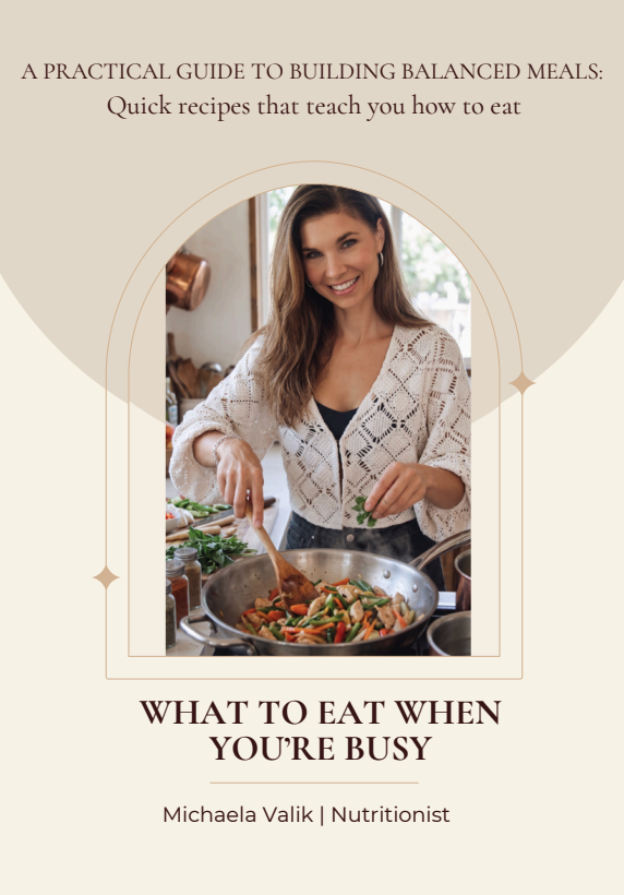 Cover of the paid e-book Simple Meals for Busy Days